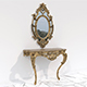 Classic European Style Console Table 18 - 3DOcean Item for Sale