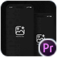 App Promo | Matte Black Phone Mockup | Premiere Version - VideoHive Item for Sale