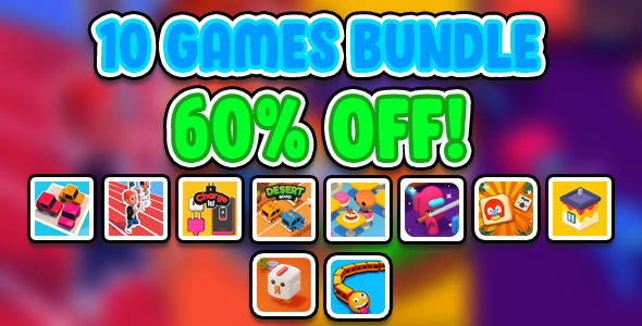 10 Games Bundle - Construct 3
