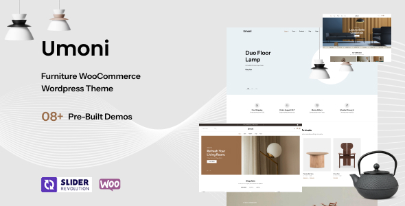 Umoni – Furniture Store WordPress Theme