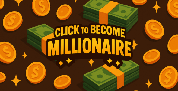 Click To Become Millionaire - HTML5 Phaser Game
