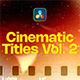 Cinematic Titles v2 | DR - VideoHive Item for Sale