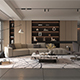 Living Room Scene 20 - 3DOcean Item for Sale