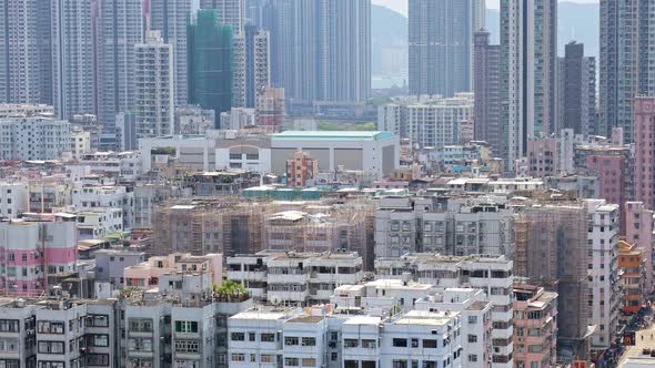 Hong Kong urban city