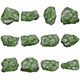 12 Mossy Rock Collection - 3DOcean Item for Sale