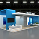 3D Exhibition Stand Stall - 3DOcean Item for Sale