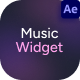 Music Widget - VideoHive Item for Sale