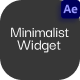 Minimalist Widget - VideoHive Item for Sale