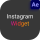Instagram Widget - VideoHive Item for Sale