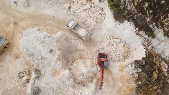 Work in the Limestone Quarry