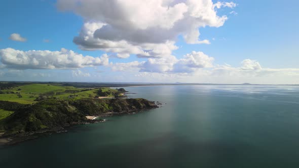 Reflections within the Bay of Plenty in New Zealand's Northland region