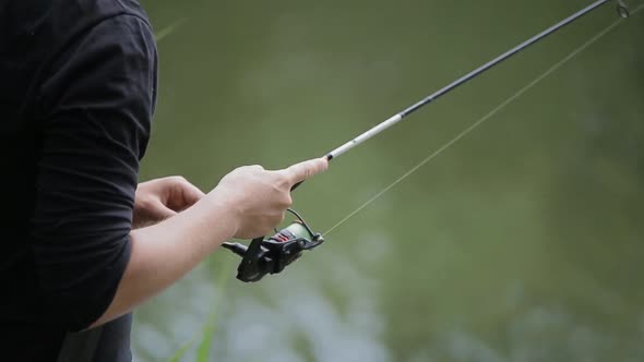 Man Fishing