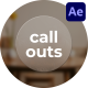 Glass Call Outs - VideoHive Item for Sale