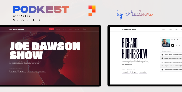 Podkest - Podcast WordPress Theme