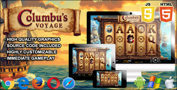 Columbus Voyage - HTML5 Slot Machine