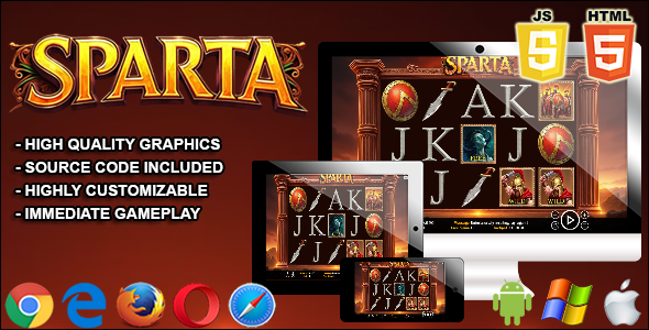 Sparta - HTML5 Slot Machine
