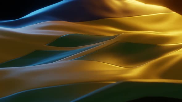 Saint Vincent and the Grenadines - Stylized Flag