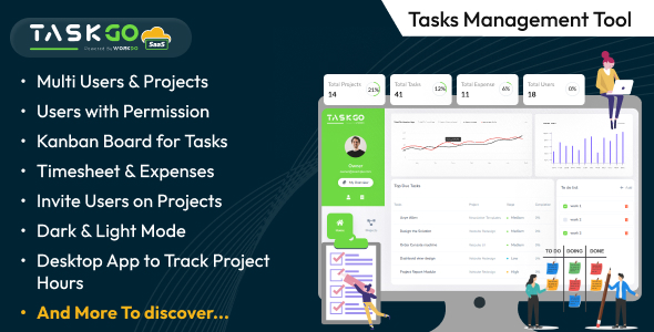 TaskGo SaaS – Tasks Management Tool