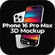 Phone 16 Pro Max Mockup - VideoHive Item for Sale