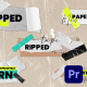 Torn Crumple Paper Tapes Titles Lowerthirds 2 - VideoHive Item for Sale
