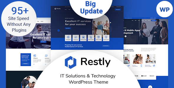 Restly - IT Solutions & Technology WordPress Theme