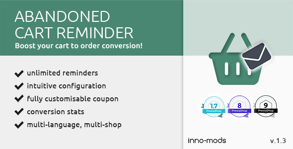 Abandoned Cart Reminder for Prestashop