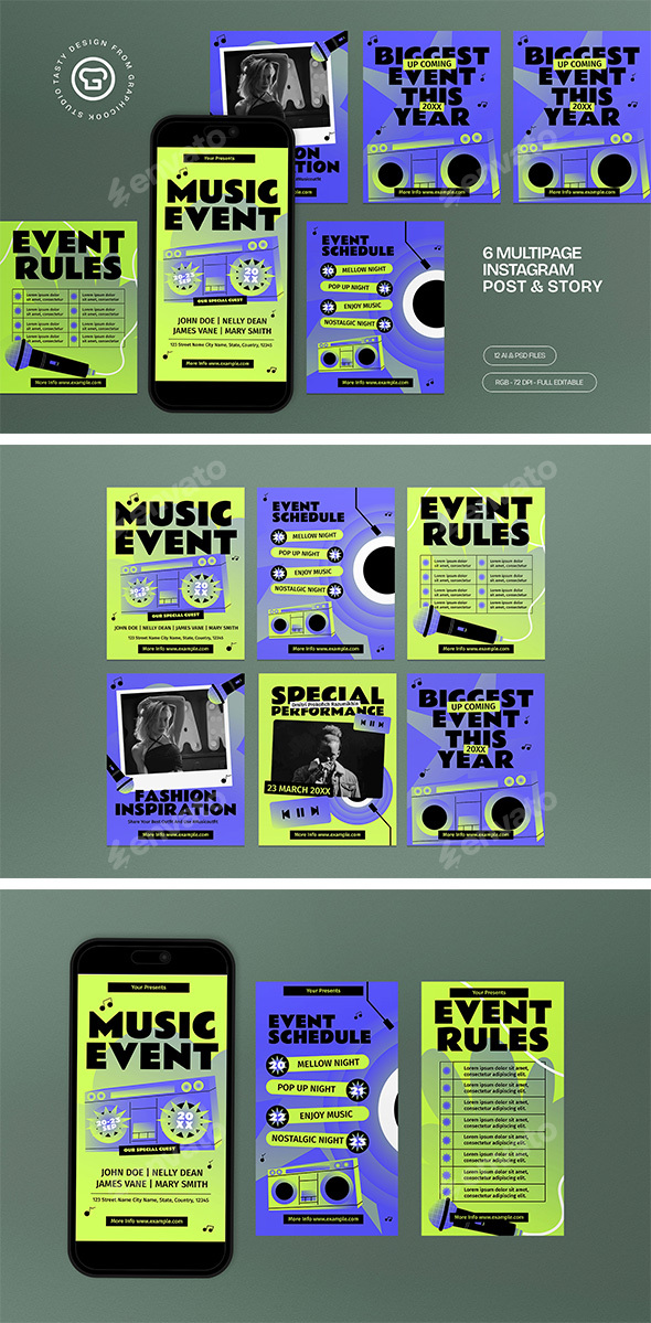 Events Graphics, Designs & Templates | GraphicRiver