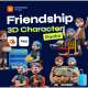 Friendship 3D Character - GraphicRiver Item for Sale