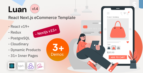 Luan - React Nextjs 15 eCommerce Shop Theme