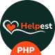 Helpest - Charity & Donation Platform PHP Template - ThemeForest Item for Sale
