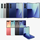 Samsung Galaxy Z Flip and Fold 7 All Colors - 3DOcean Item for Sale