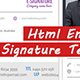 HTML Email Signature Template – Modern, Responsive & Fully Customizable - CodeCanyon Item for Sale