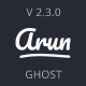Arun - Personal Blog And Newsletter Ghost Theme - ThemeForest Item for Sale