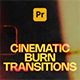 Cinematic Burn Transitions | MOGRT - VideoHive Item for Sale