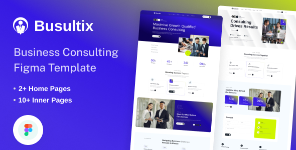 Busultix - Business Consulting Figma Template