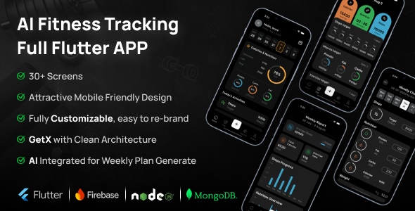 Fit Aura - AI Fitness Tracking Full App