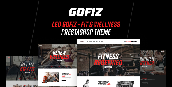 Leo Gofiz Elementor - Gym & Fitness Prestashop Theme