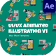 UI/UX animated Illustration - VideoHive Item for Sale