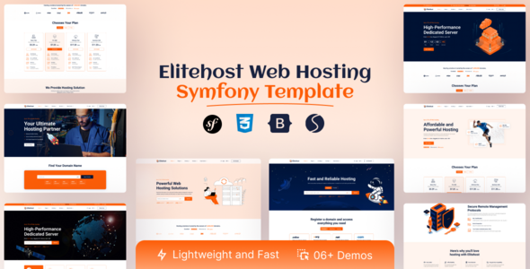 Elitehost - Hosting Symfony Template