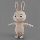 Cartoon Rabbit Character - 3DOcean Item for Sale