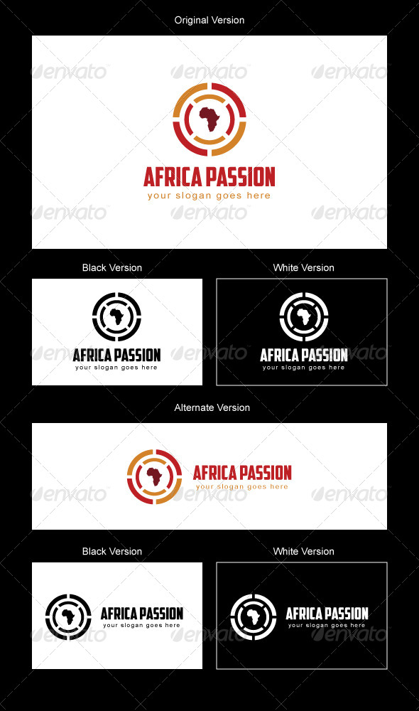 Africa Passion Logo Design