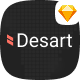 Desart - Creative Web Design Studio Sketch Template - ThemeForest Item for Sale