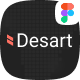 Desart - Creative Web Design Studio Figma UI Template - ThemeForest Item for Sale