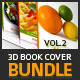 3D Book Cover vol.2 - Bundle - GraphicRiver Item for Sale