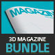 3D Magazine Cover - Bundle - GraphicRiver Item for Sale