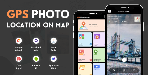 GPS Photo Location On Map with AdMob Ads Android