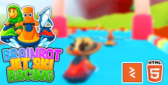 Brainrot Jet Ski Racing - HTML5 game - PlayCanvas