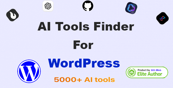 AIFinder - AI Tools Finder for Wordpress