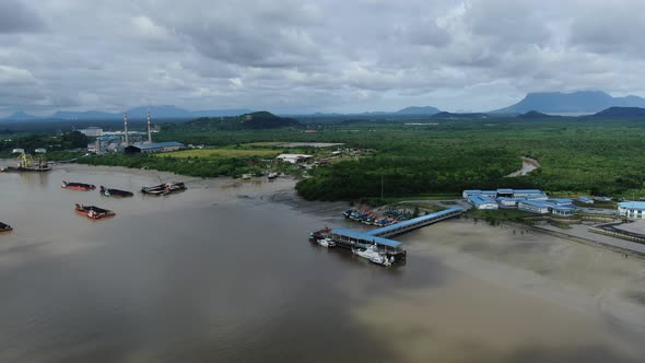 The Beaches at the most southern part of Borneo Island