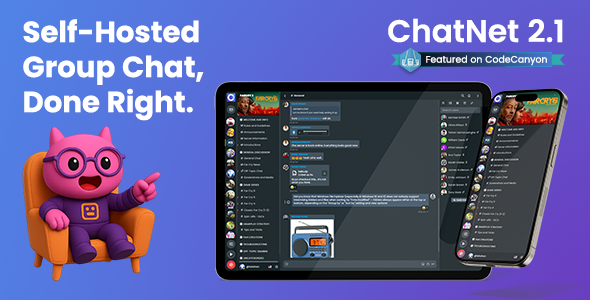 ChatNet - PHP Chat Room & Private Chat Script